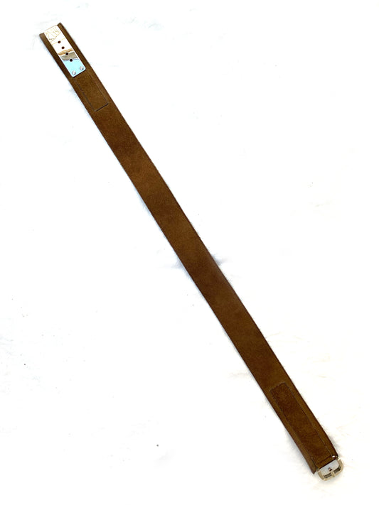 L'Aiglon - Metal plate buckle belt