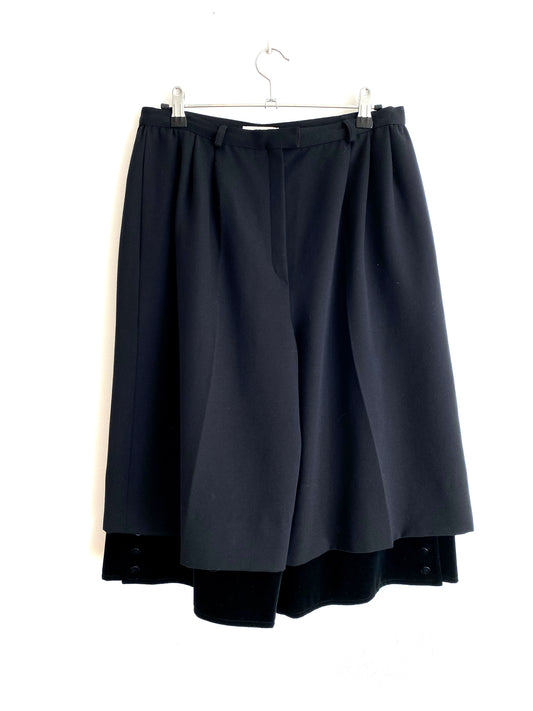 Valentino - Mixed-material culottes