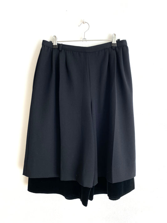 Valentino - Mixed-material culottes