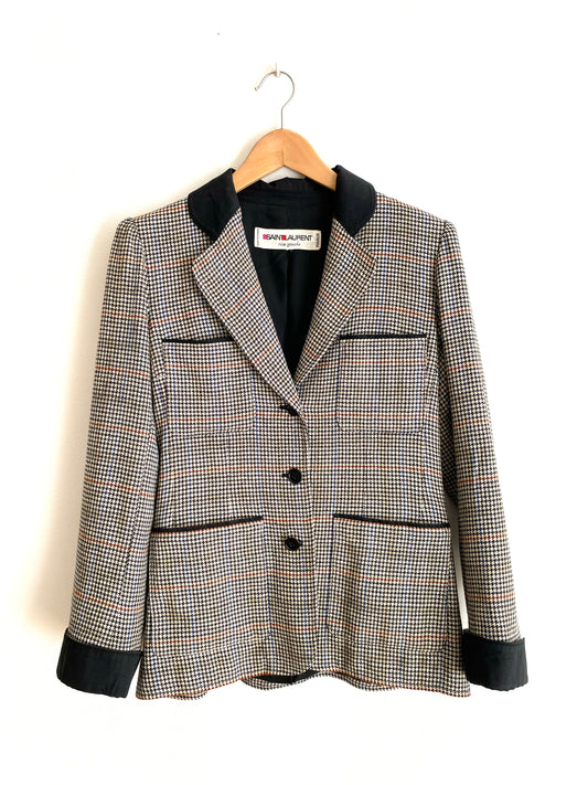 Saint Laurent rive gauche - Prince of Wales blazer