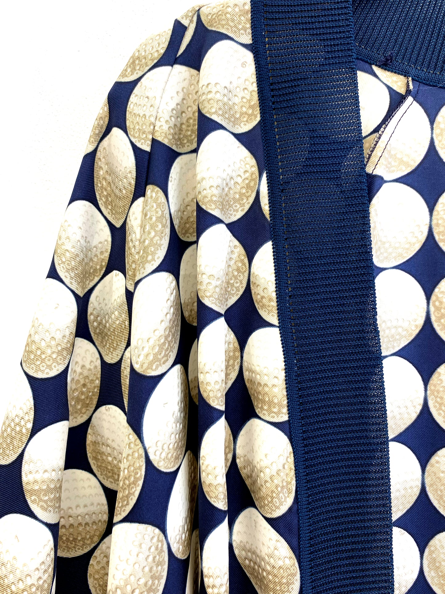 Hermès - Golf print cardigan