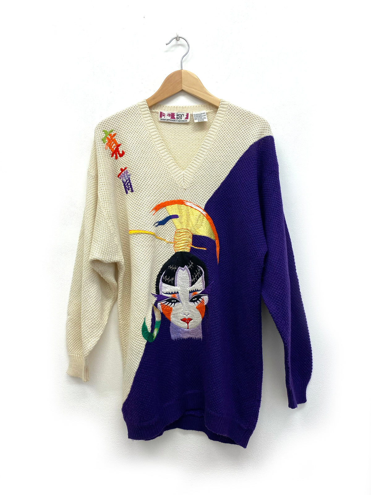 Kansai Yamamoto - Embroidered sweater