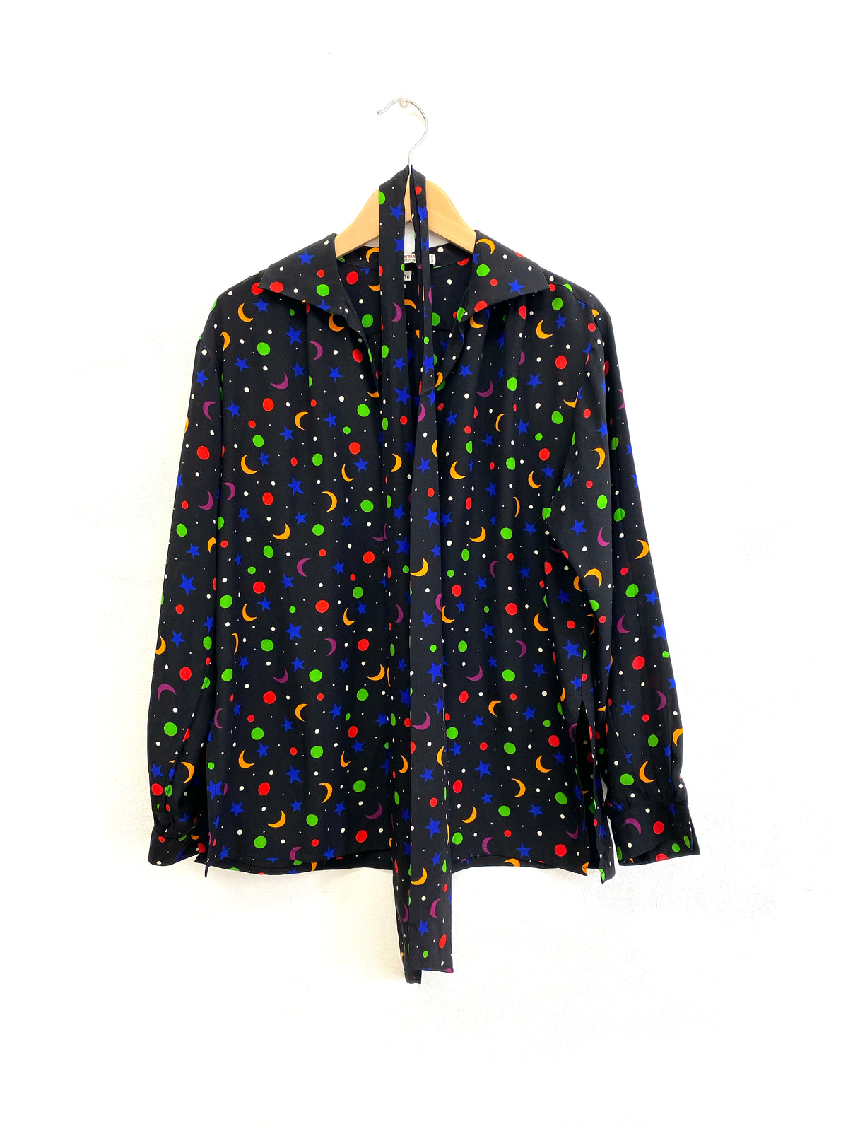 Saint Laurent rive gauche - Moon and star blouse
