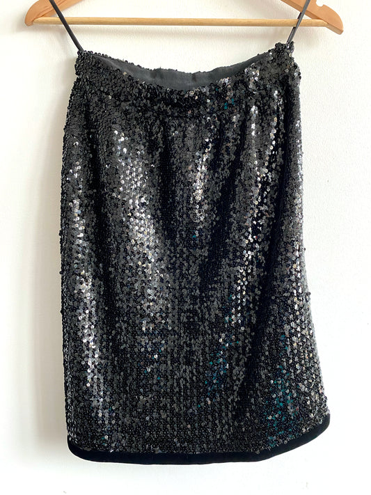 Saint Laurent rive gauche - Sequined skirt