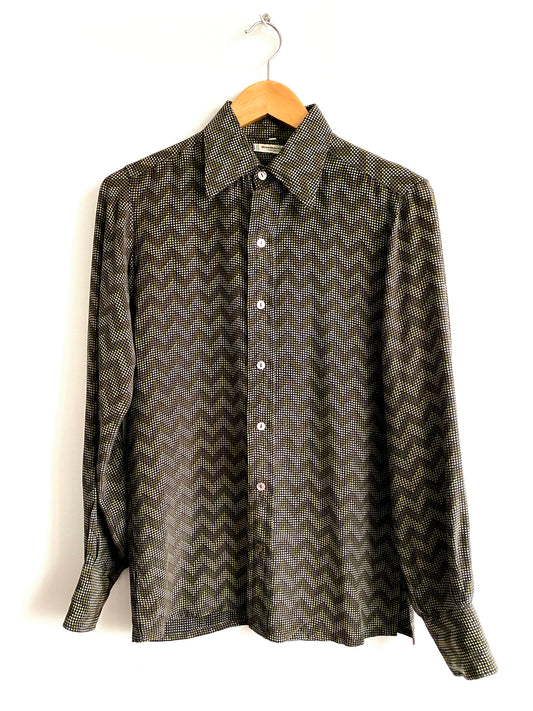 Saint Laurent rive gauche - Men silk shirt