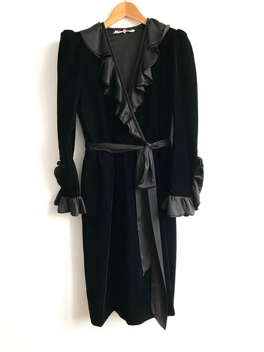 Saint Laurent rive gauche - Velvet dress