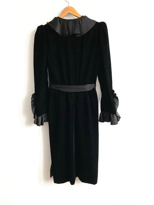 Saint Laurent rive gauche - Velvet dress