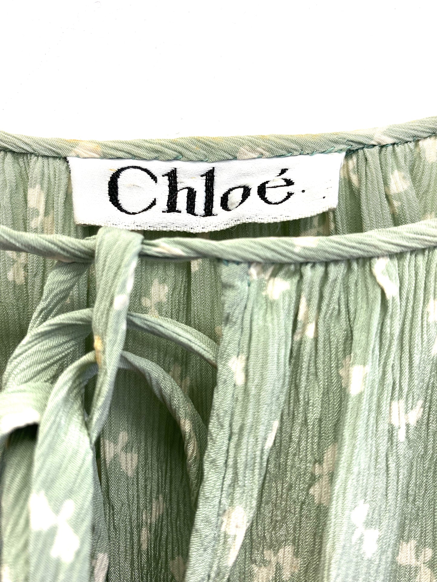 Chloé - Crepon silk dress