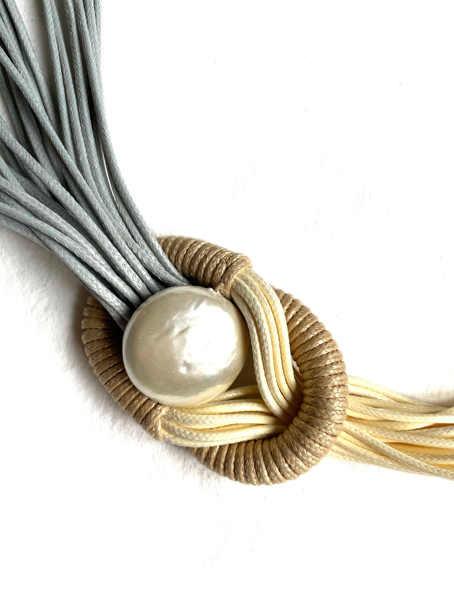 Anonyme - Wax cord necklace