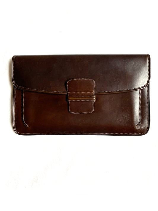 François Villon - Leather clutch