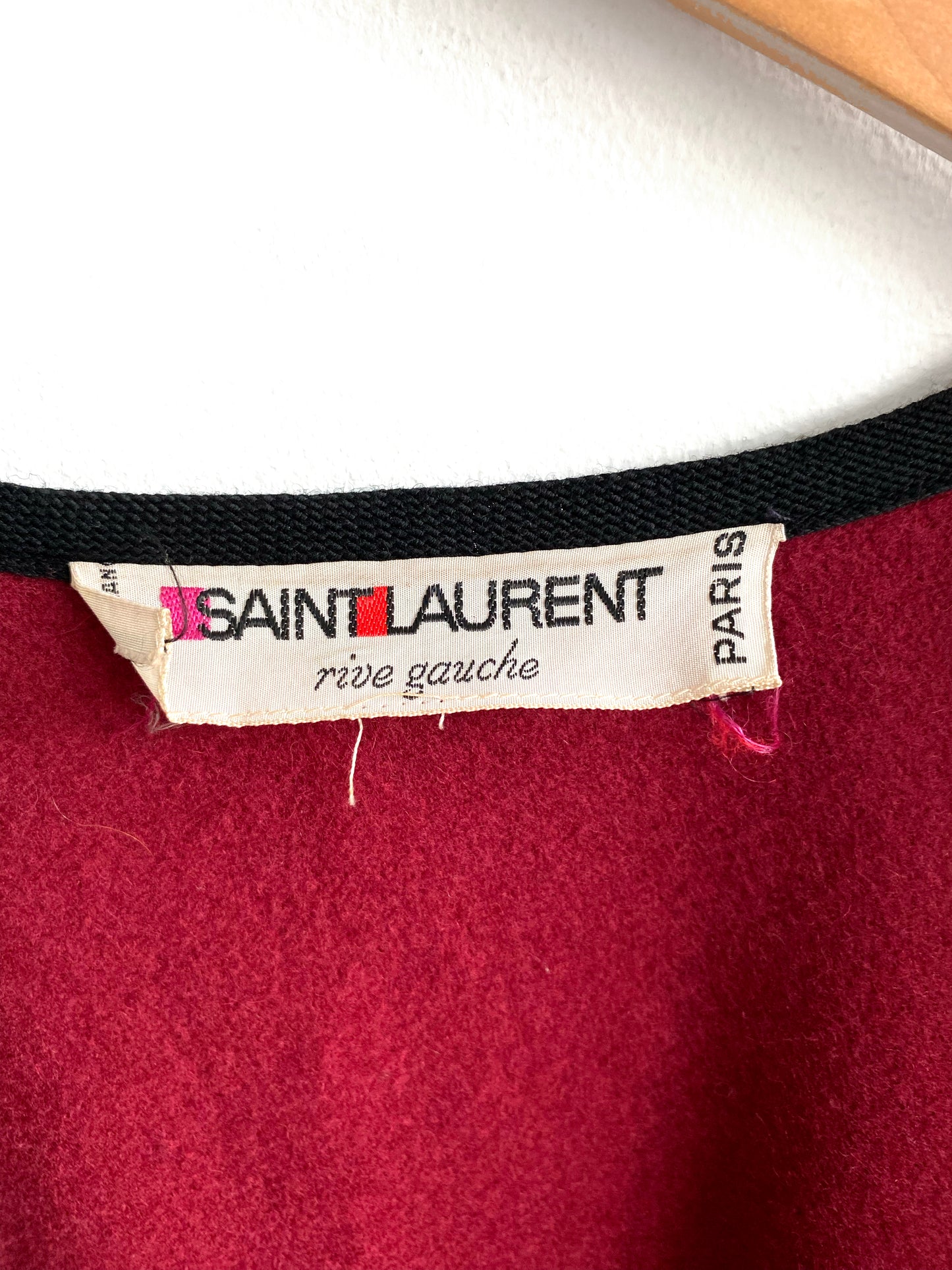 Saint Laurent rive gauche - Poncho cape
