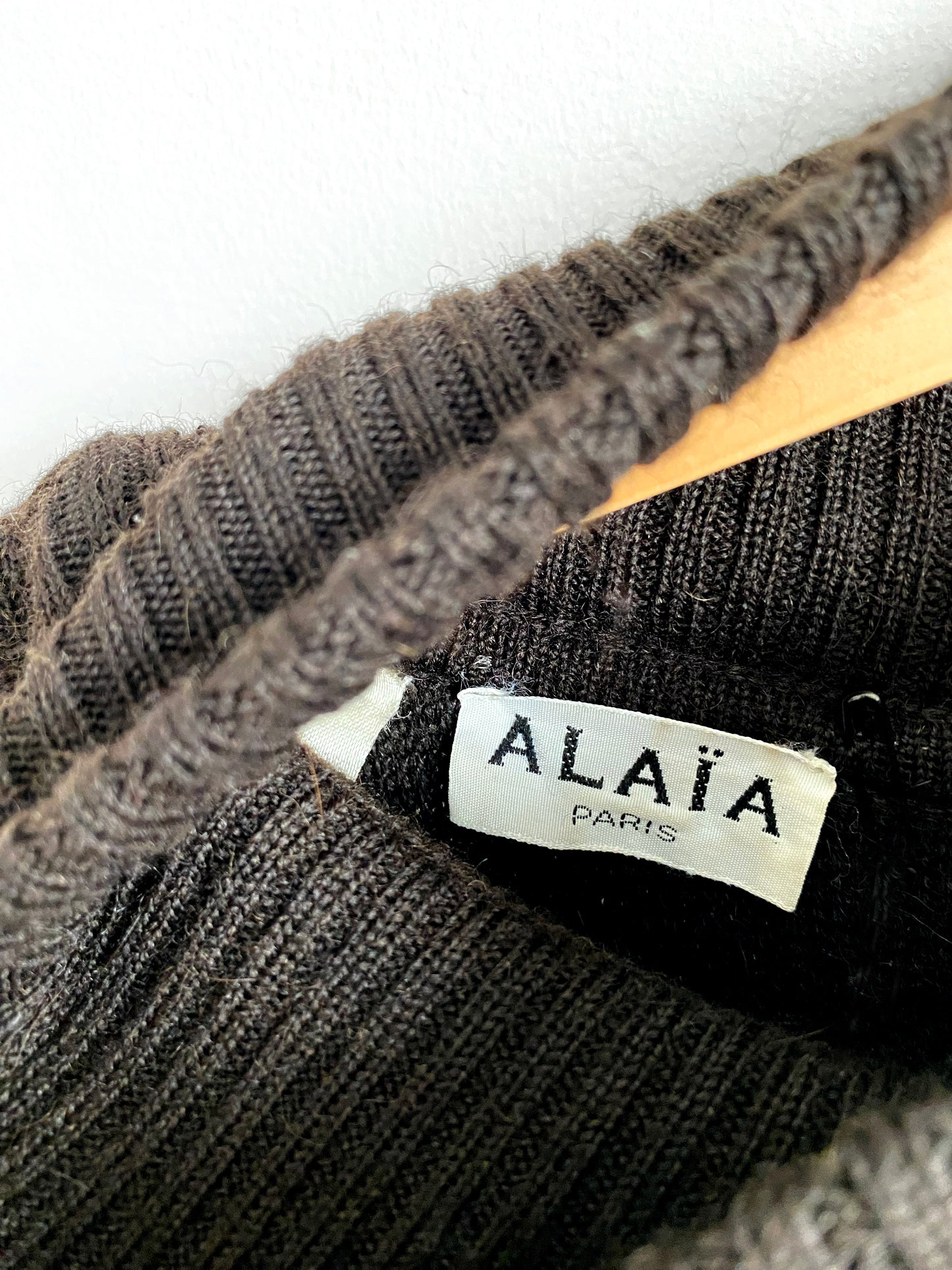 Alaïa - Wool knit dress