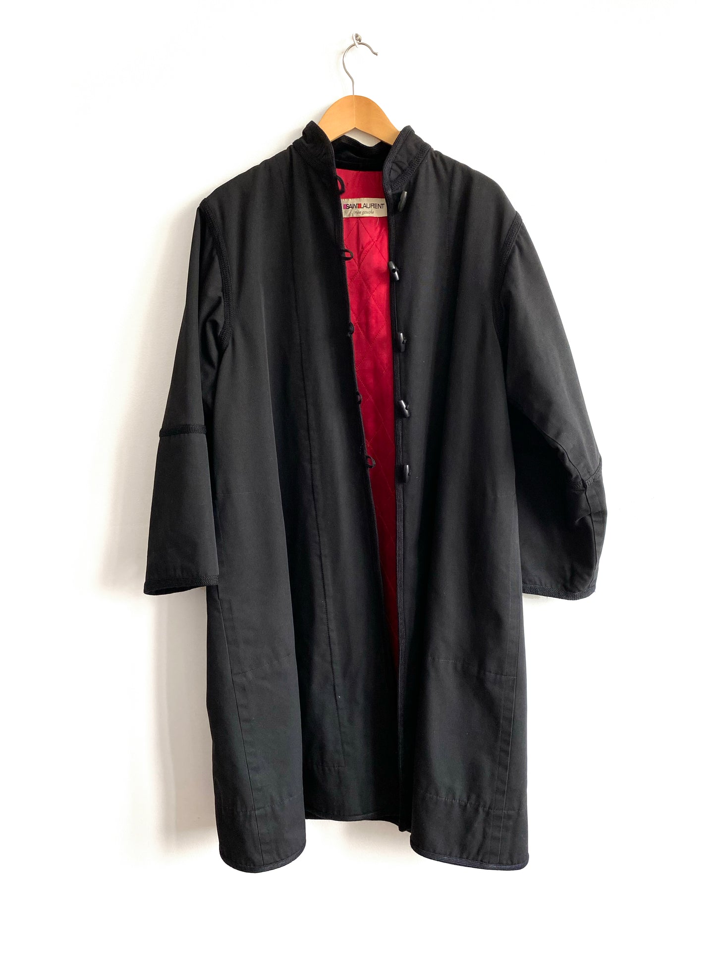 Saint Laurent rive gauche - Cotton canvas coat