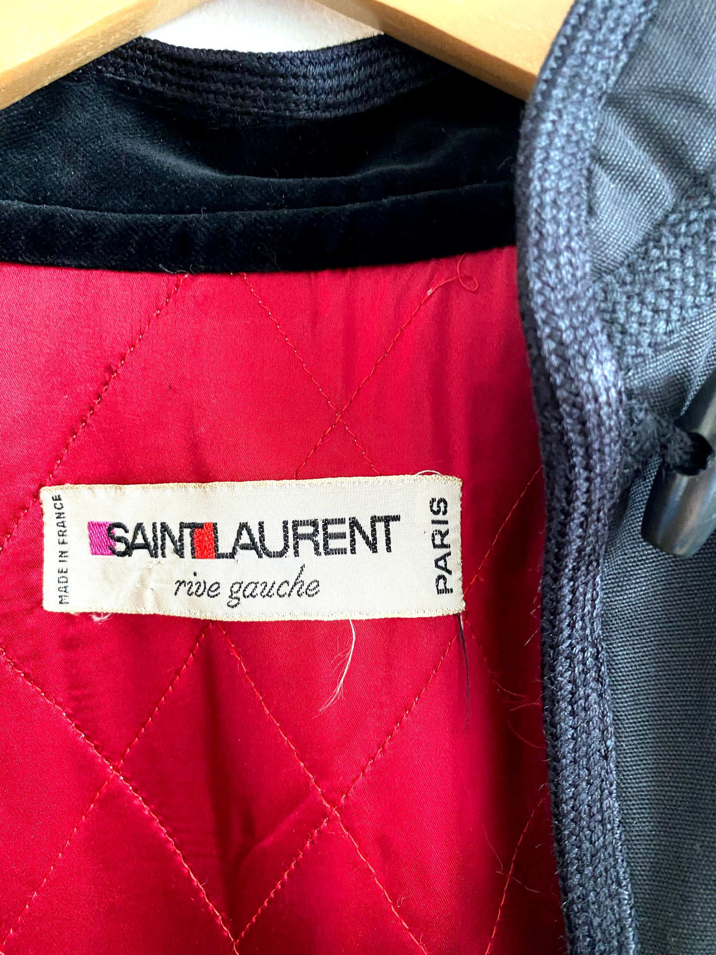 Saint Laurent rive gauche - Cotton canvas coat