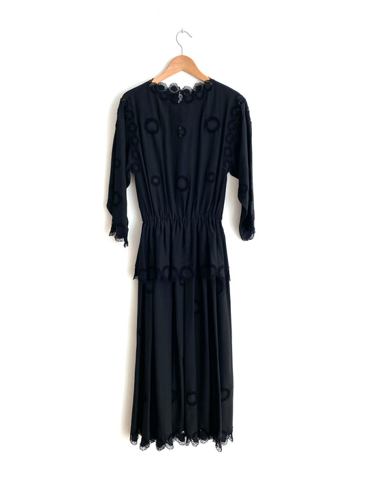 Chloé - Embroidered lace inserts dress