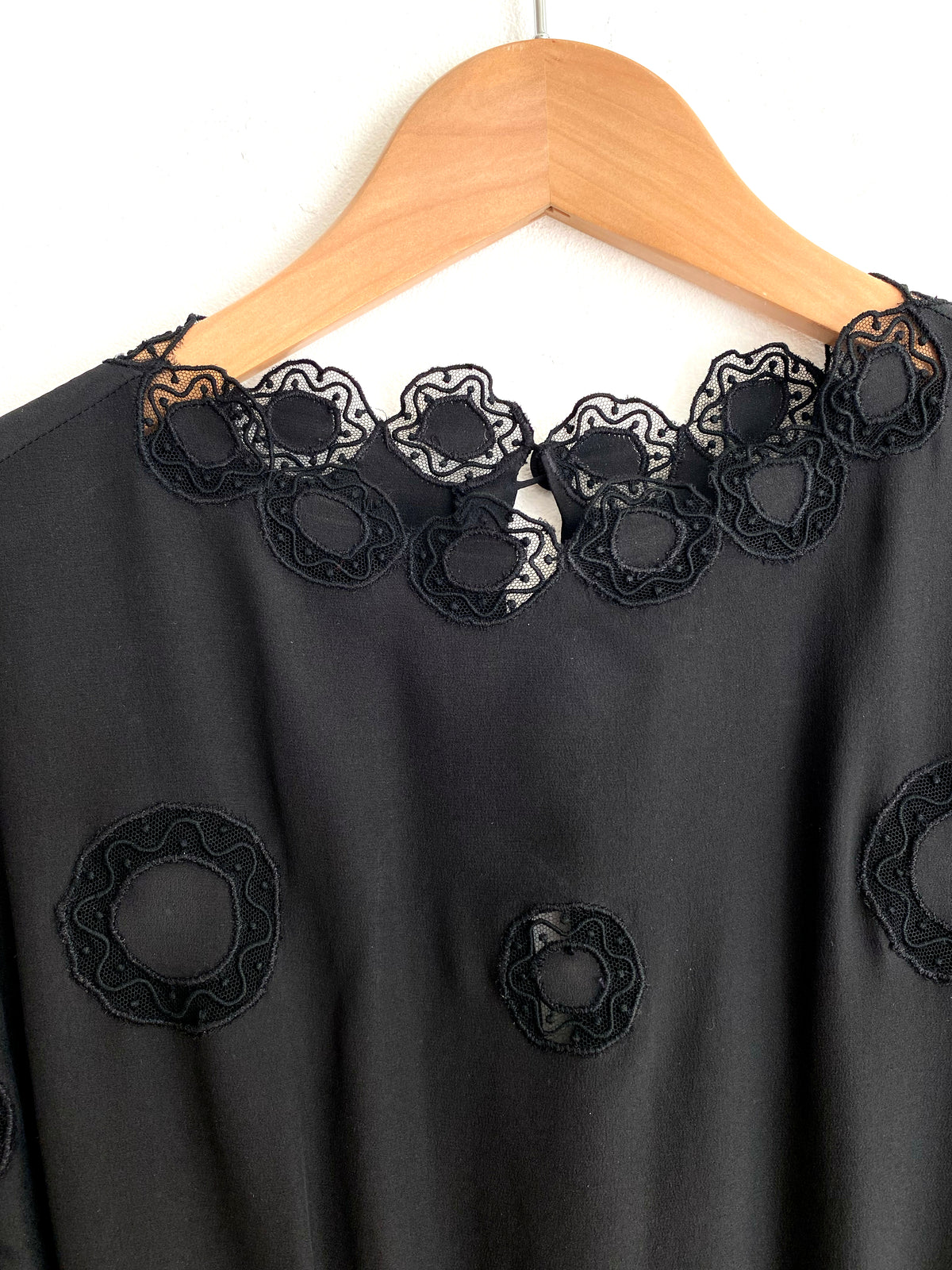 Chloé - Embroidered lace inserts dress