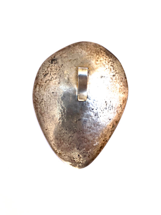 Anonyme - Silver and gold pendant