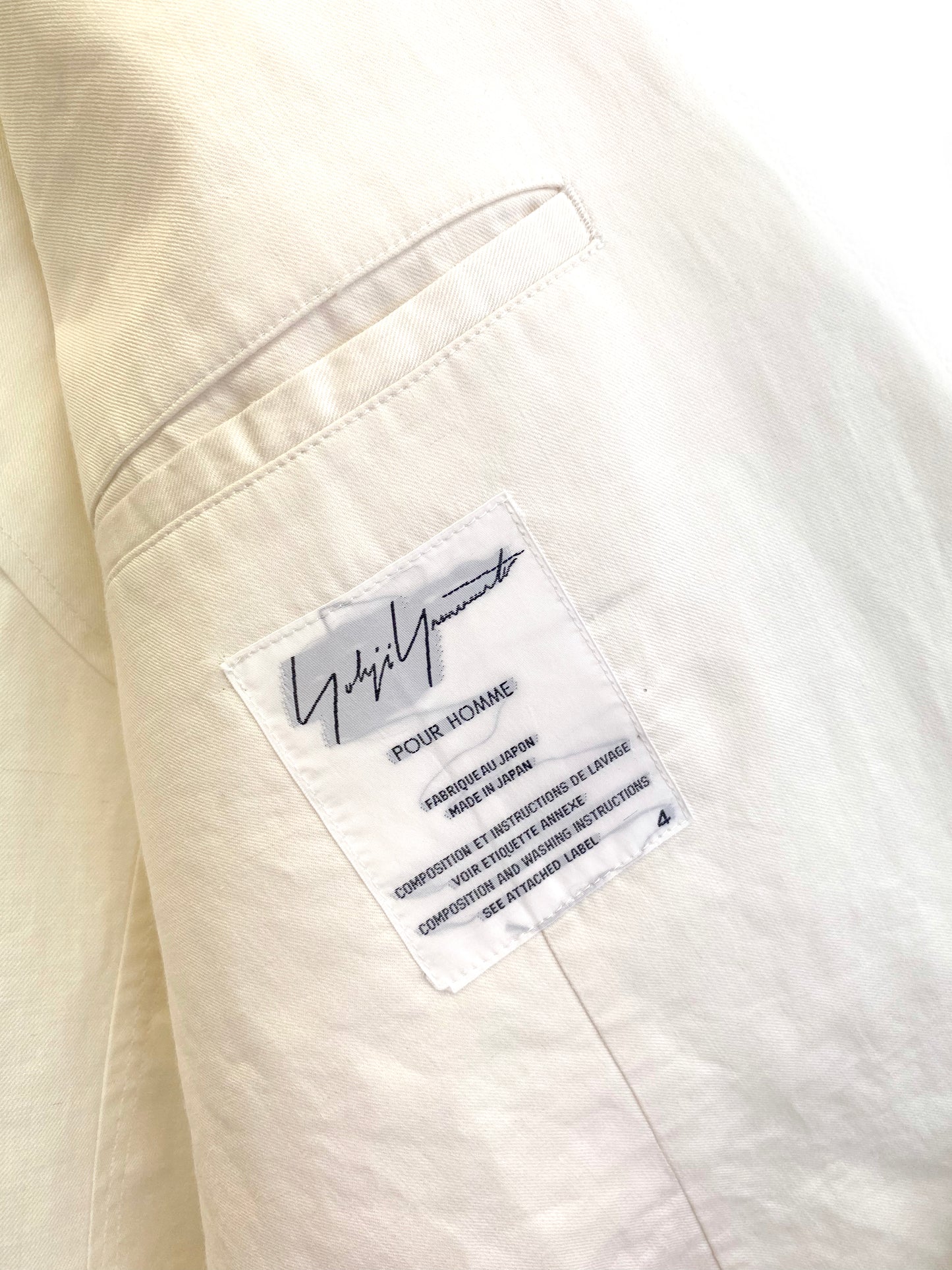 Yohji Yamamoto - Men jacket