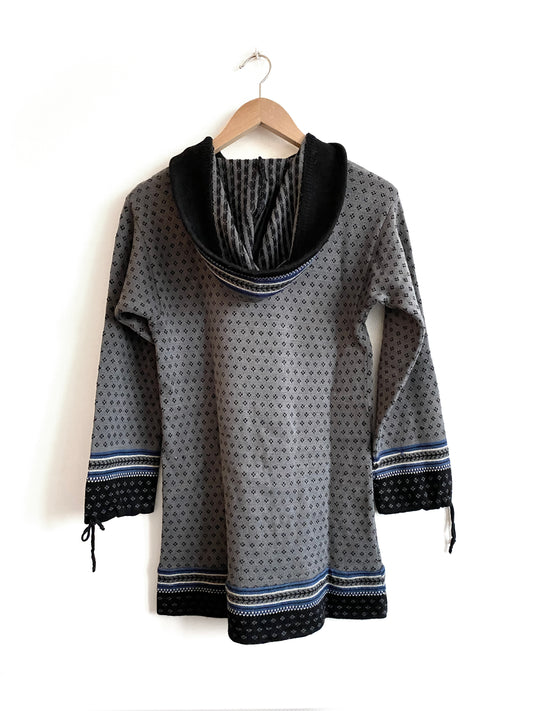 Kenzo for Sadimana - Hooded tunic dress