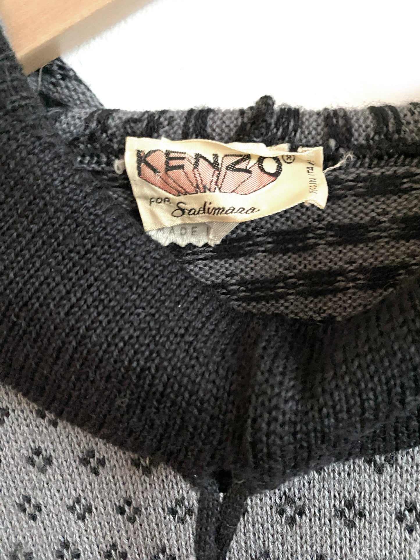 Kenzo for Sadimana - Hooded tunic dress