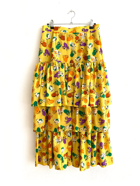 Saint Laurent rive gauche - Ruffled skirt