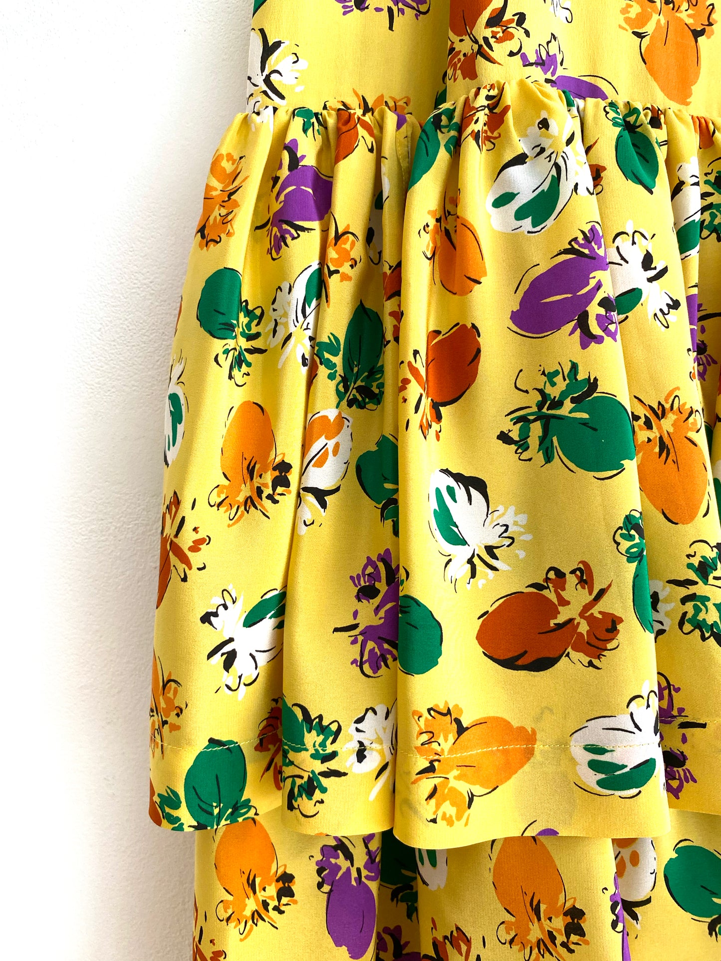 Saint Laurent rive gauche - Ruffled skirt