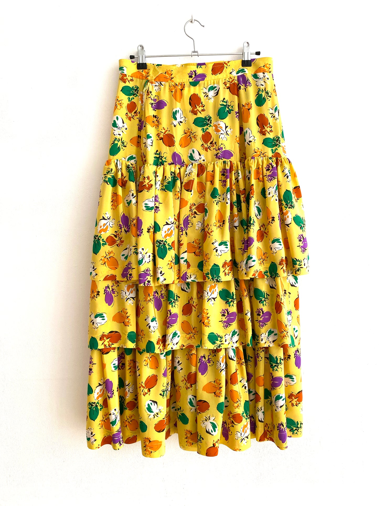 Saint Laurent rive gauche - Ruffled skirt