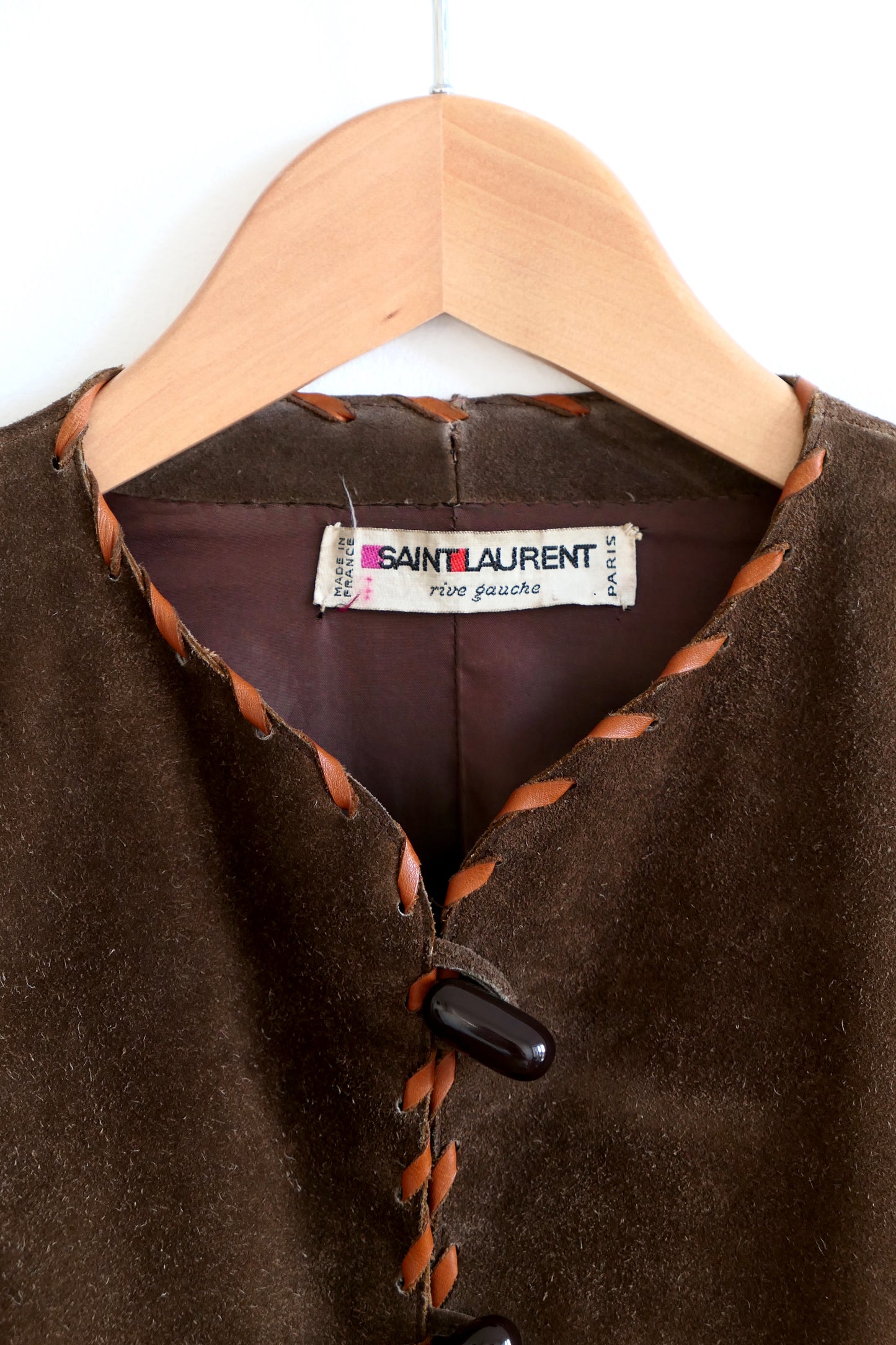 Saint Laurent Rive Gauche - Suede jacket