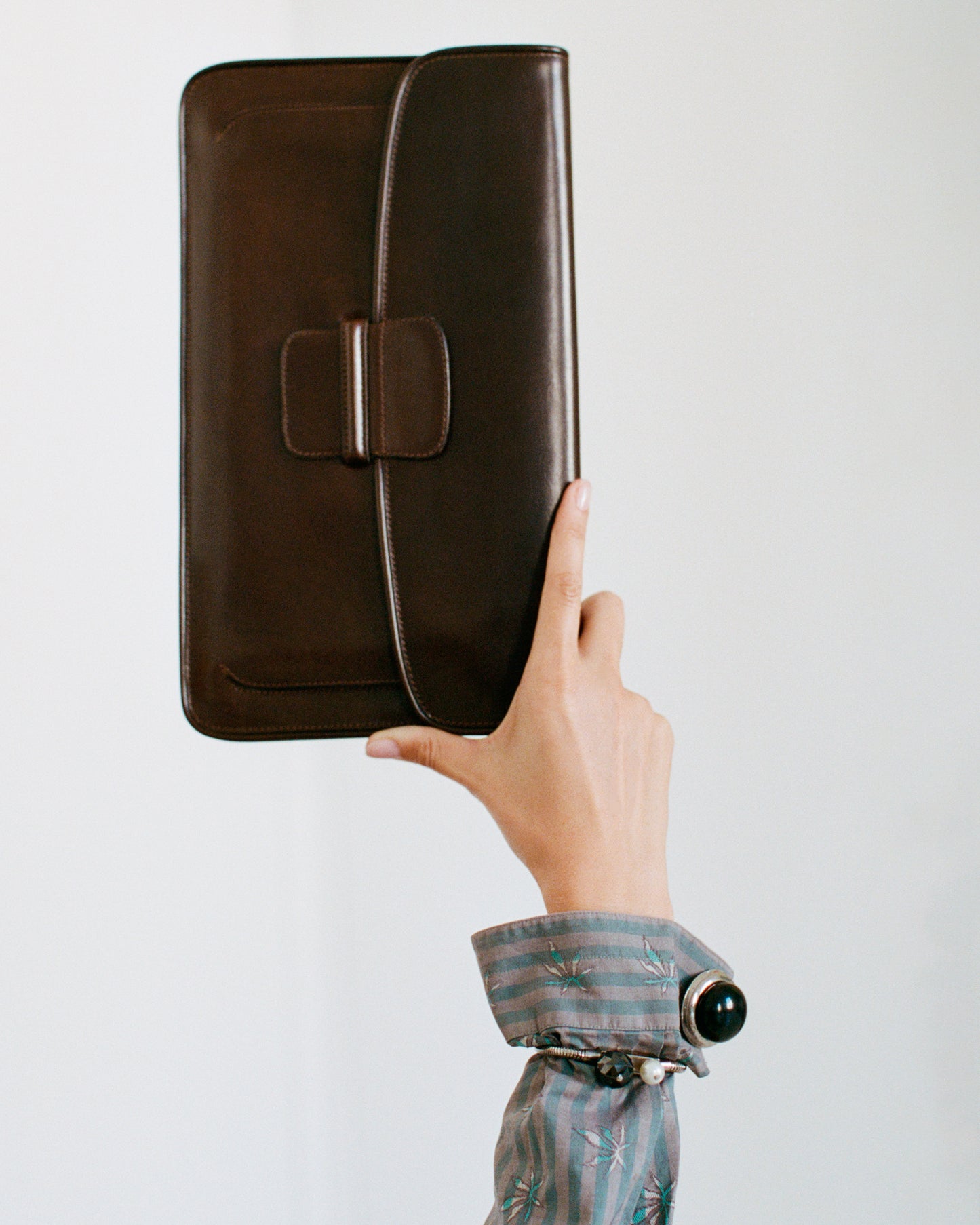 François Villon - Leather clutch