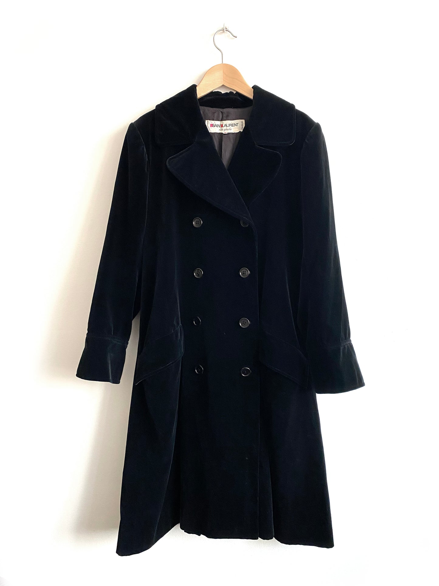 Saint Laurent rive gauche - Velvet coat