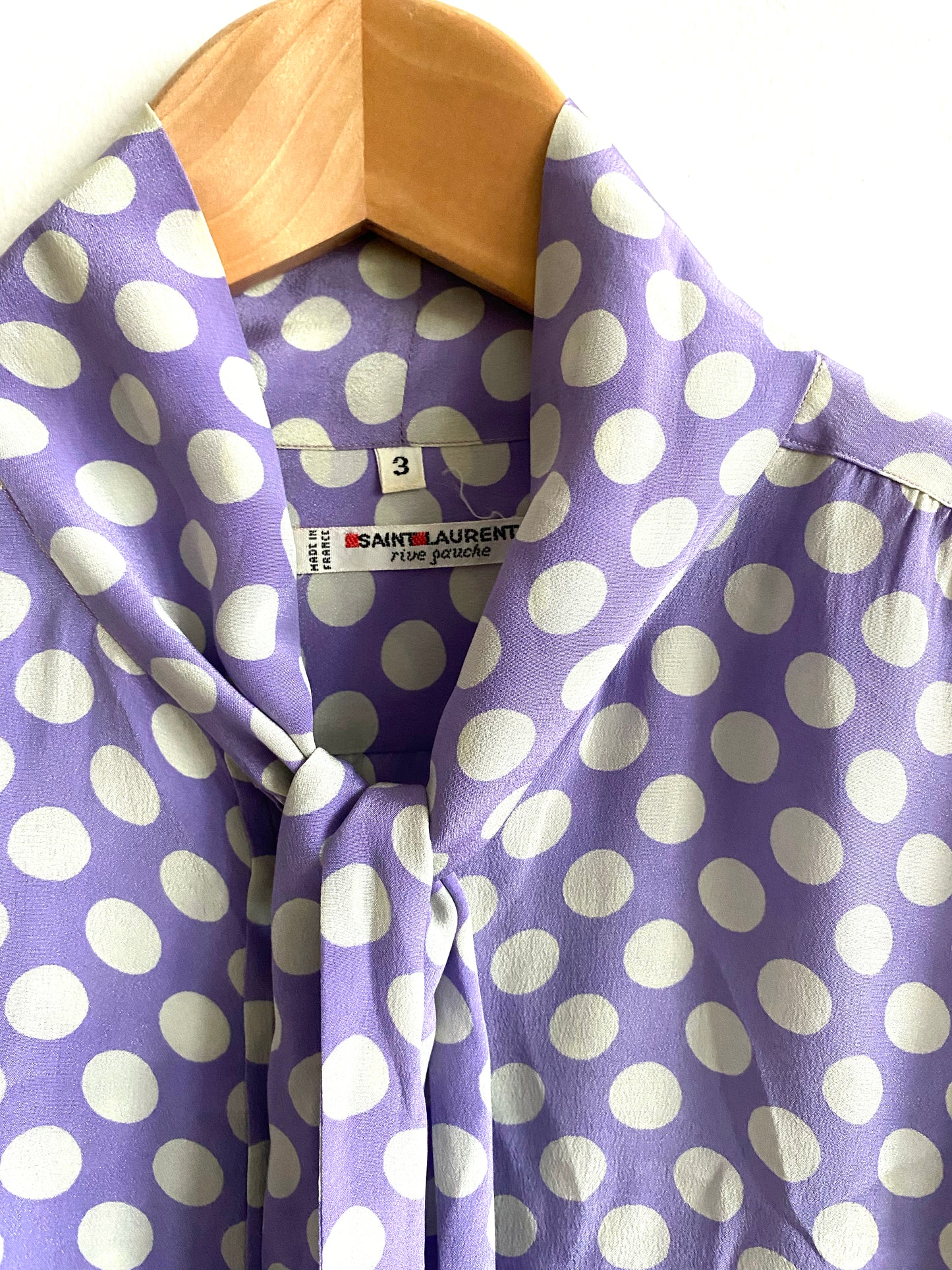 Saint Laurent rive gauche - Lavallière blouse