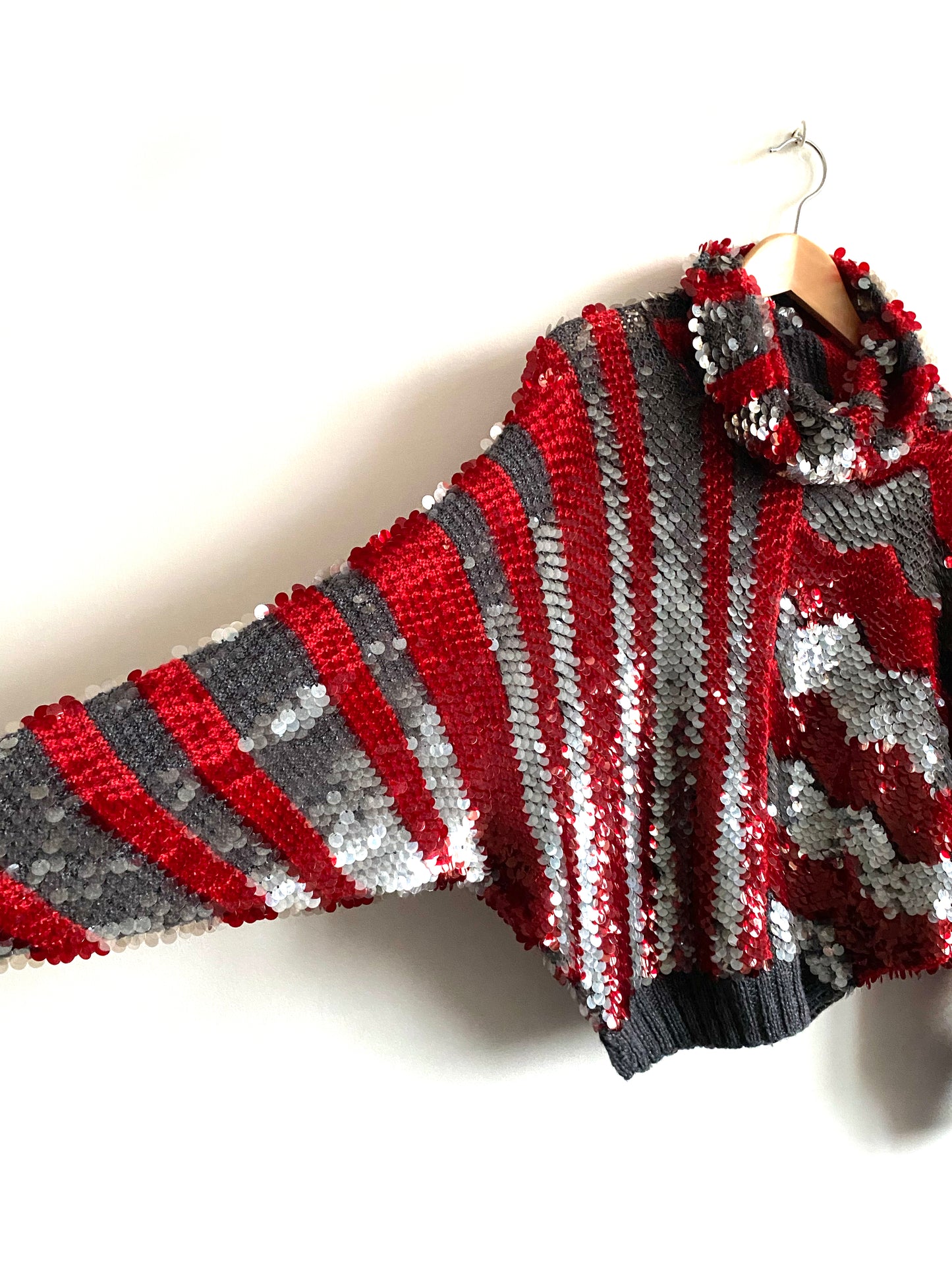 Enrico Coveri - Sequined turtleneck sweater