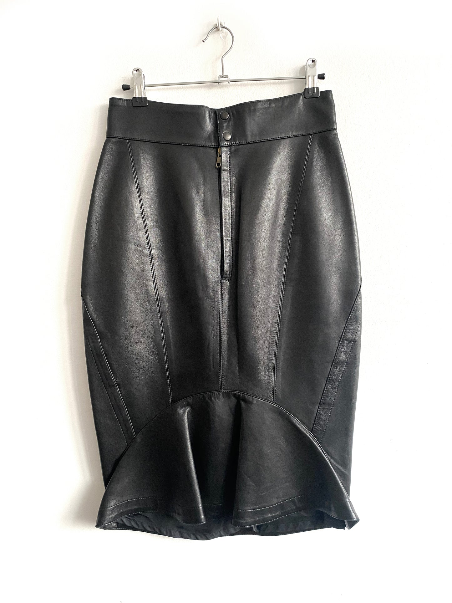 Alaïa - Leather skirt