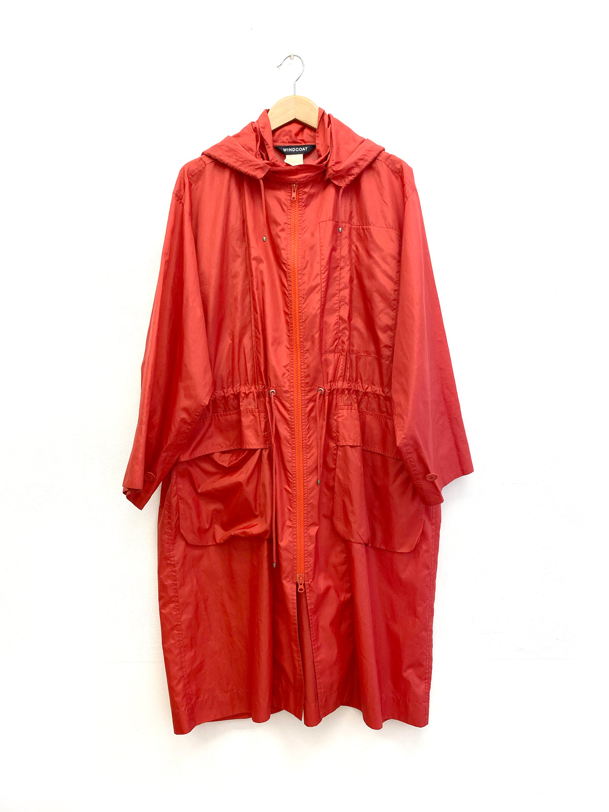 Windcoat - Red windbreaker