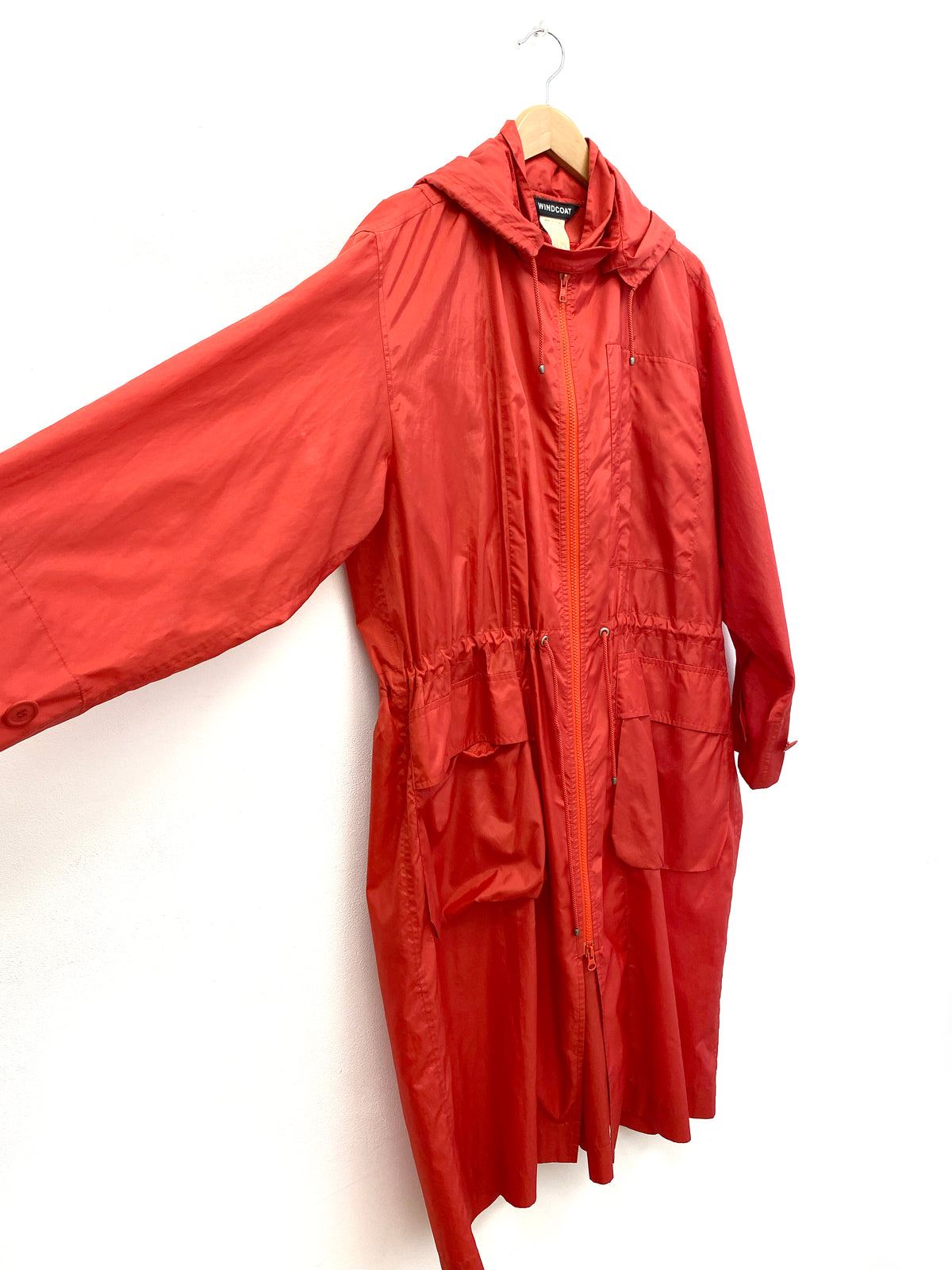 Windcoat - Red windbreaker