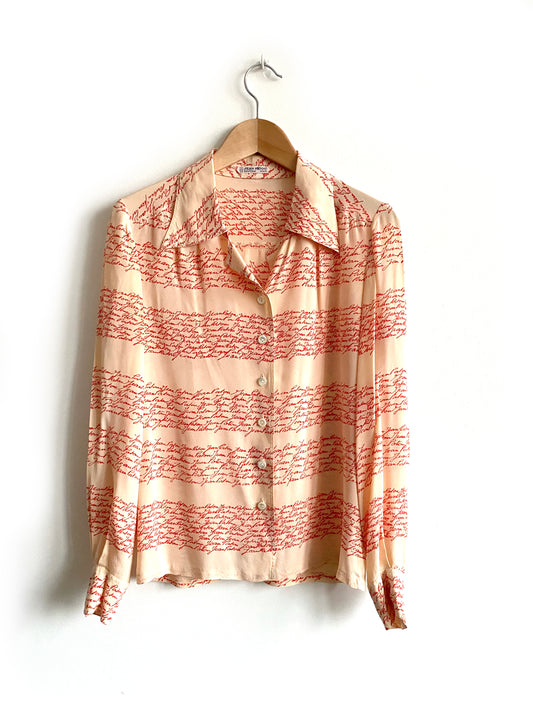 Jean Patou -  Silk shirt