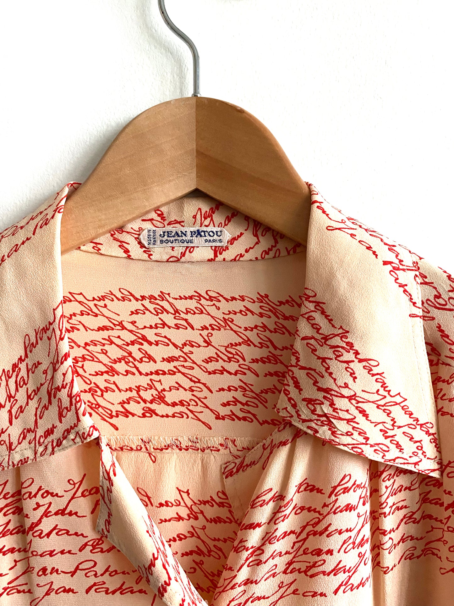 Jean Patou -  Silk shirt